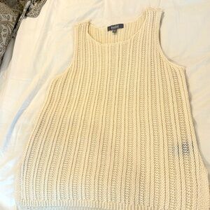 NWOT marled sweater tank top. Size M